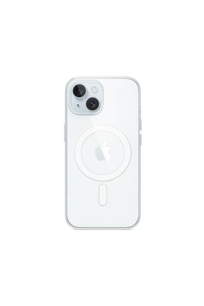 Apple iPhone 15 Clear Case with MagSafe Şeffaf
