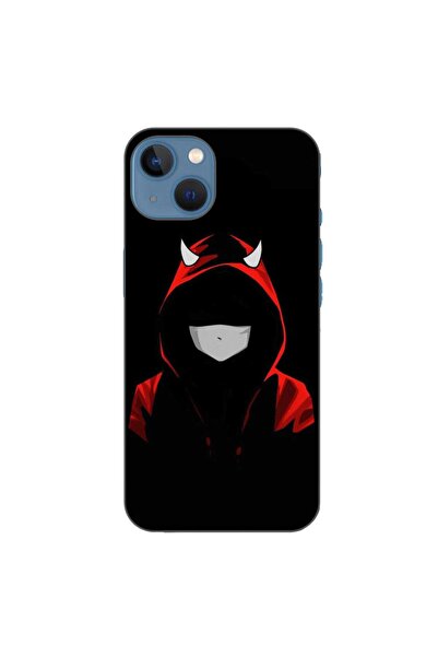 OEM Husa compatibila cu Apple iPhone 13 Silicon Gel Tpu Model Devil
