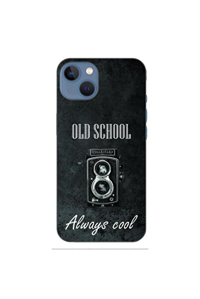 OEM Husa compatibila cu Apple iPhone 13 Silicon Gel Tpu Model Retro Camera