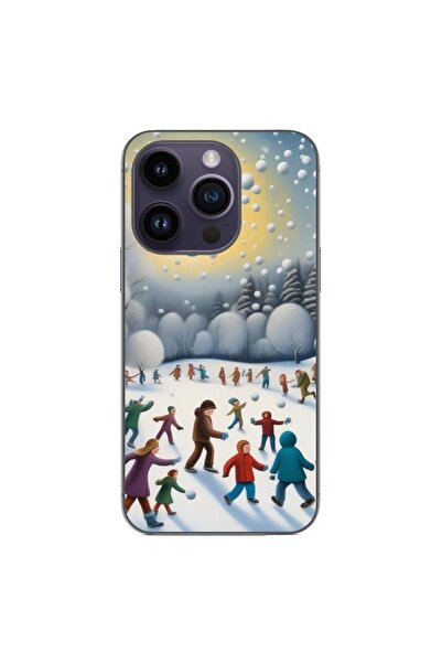 OEM Θήκη συμβατή με Apple iPhone 14 Pro από σιλικόνη gel TPU με σχέδιο Παιδιά...