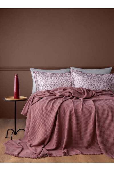 Apricitas HOME Tek Kişilik Pike Takımı Miles Pembe