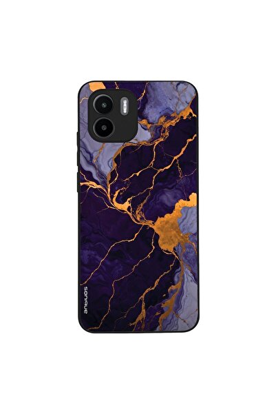 Sonique Θήκη Marble Series για Xiaomi Redmi A1 / Redmi A2 Μωβ