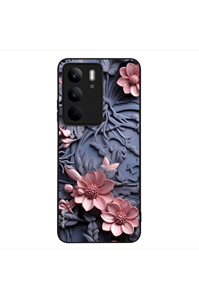 Sonique Θήκη 3D Flower Series για Realme C75 4G Ροζ 02