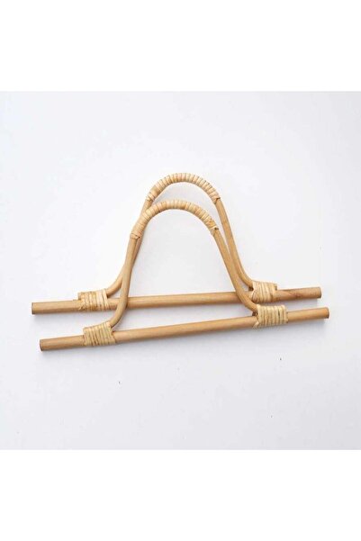 iğne izi Mâner pentru geantă din bambus natural – 2 bucăți, 27x14 cm - Culoar...