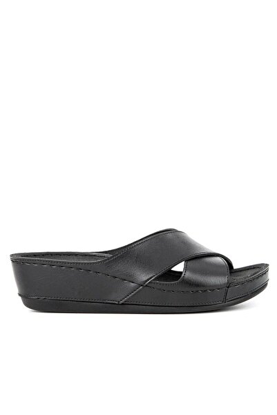 Muya Black Gel Sole Women's Slippers 32256 Byblos Z