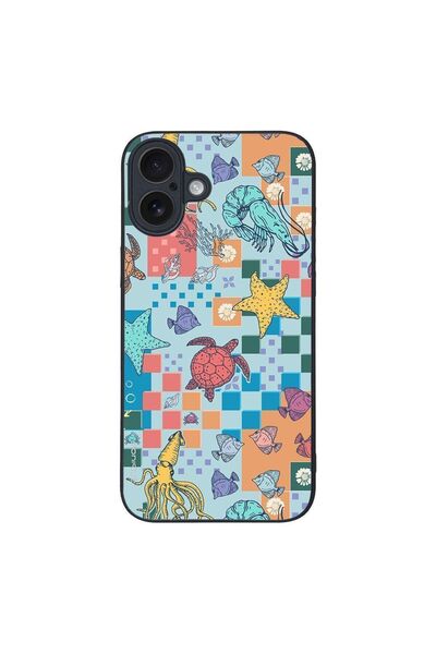 Sonique Θήκη Ocean Series για Apple iPhone 16 Plus Μωσαϊκό