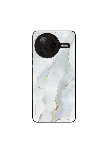 Sonique Θήκη Marble Series για Xiaomi Poco F7 Ultra 5G Λευκό 01