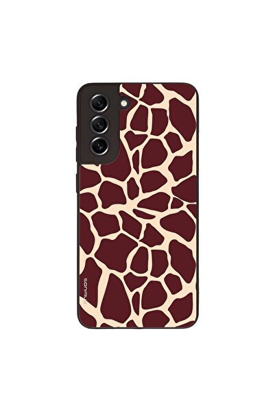 Sonique Θήκη Animal Print Series για Samsung Galaxy S21 FE Giraffe 03