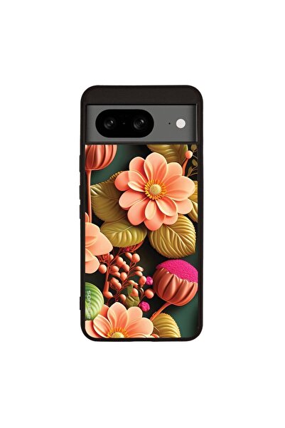 Sonique Θήκη 3D Flower Series για Google Pixel 8 5G Σομόν