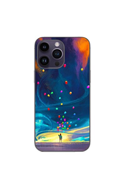 OEM Husa compatibila cu Apple iPhone 15 Pro Max Silicon Gel Tpu Model Baloane...
