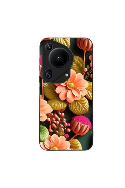 Sonique Θήκη 3D Flower Series για Huawei Pura 70 Ultra Σομόν