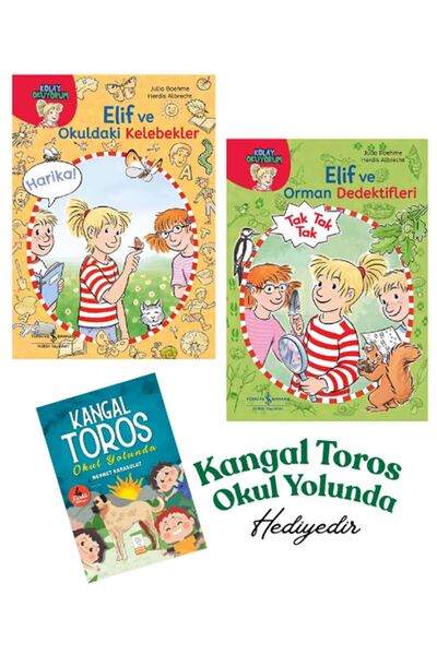 TÜRKİYE İŞ BANKASI KÜLTÜR YAYINLARI Kolay Okuyorum Elif Serisi & Kangal Toros...