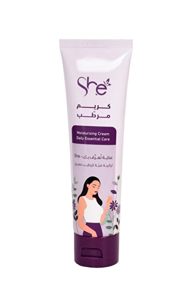 She كريم ترطيب يومي للنعومة والعناية الأساسية مرطب عميق لجميع أنواع البشرة من شي