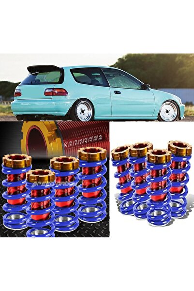 X POWER TUNİNG HONDA CİVİC 1992-1995 H.B COİLOVER YAY AYARLANABİLİR YAY
