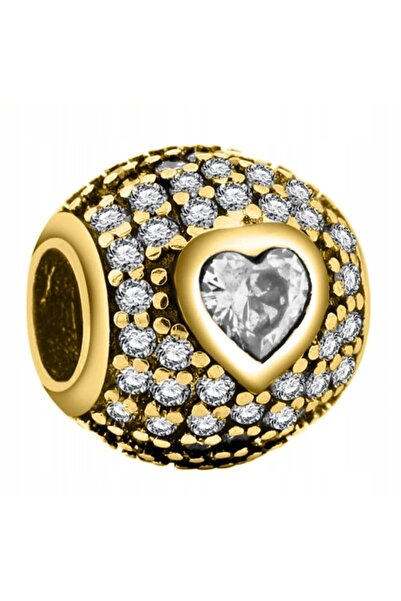 Larezo Pandantiv Tip Charm Pentru Bratari Modulare, Argint 925 Placat Cu Aur ...