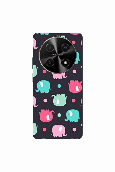 OEM Husa compatibila cu Huawei Nova 12i Silicon Gel Tpu Model Pattern Elefant