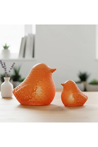 OEM Figurină Decorativă Pasăre Suport Lumanare Electrica Ambient Imprimare 3D...