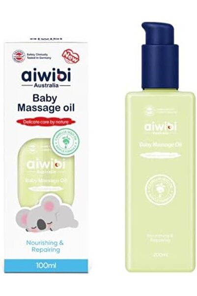 Aiwibi Baby Massage Oil 100ml, Gentle Moisturizing Body Oil for Newborn & Sen...