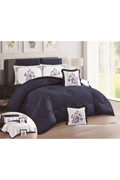 NAJMA Nefren Kibbe Bedspread with Its Modern Classic Design 8 Pieces 230×250