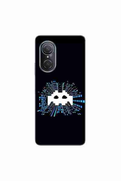 OEM Case compatible with Huawei Nova 9 SE Silicone Gel Tpu Model Sky Invaders