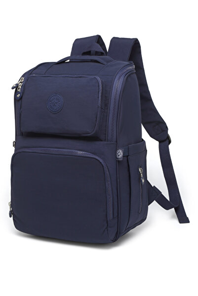 SMART BAGS حقيبة ظهر كبيرة الحجم مقاومة للماء متعددة الجيوب للعناية بالأم وال...
