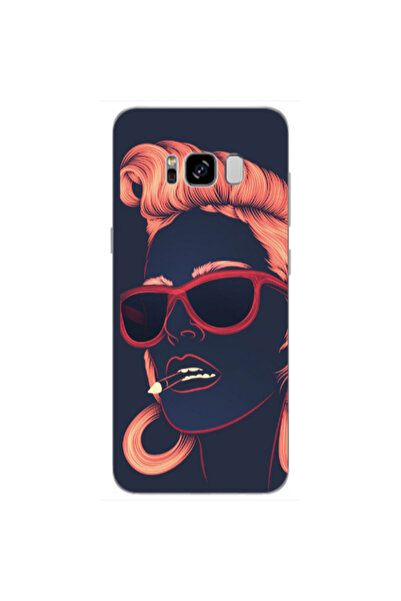 Other Samsung S8 Plus Girl retro Transparent Silicone TPU Θήκη