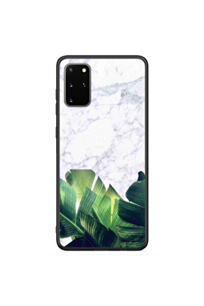 Other Samsung S20 Plus Marble Laves Black Glossy Θήκη