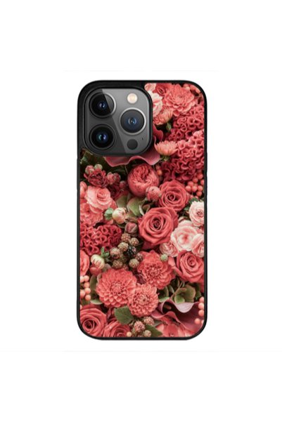 Other Apple iPhone 13 Pro Max Rose festival Black Glossy Θήκη