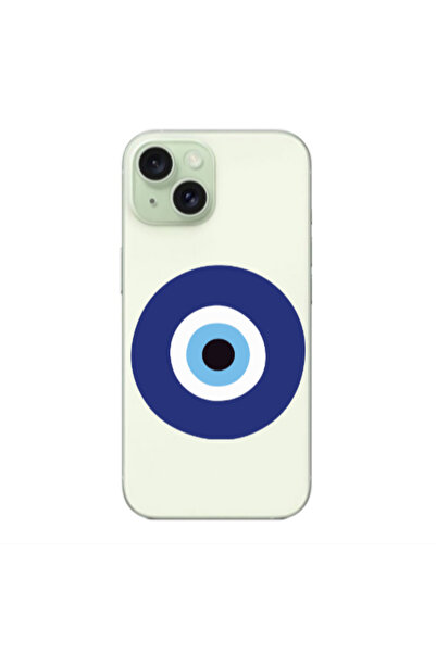 Other Apple iPhone 15 Plus Evil eye bead Transparent Silicone TPU Θήκη