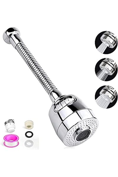 The Bros 360 Degree Swivel Kitchen Sink Faucet Aerator Tap Aerator Faucet Noz...
