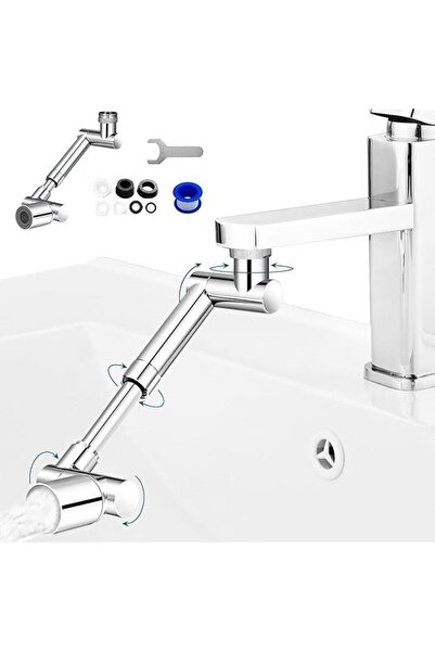 The Bros Retractable Aerator, Universal Splash Filter1440° Rotating Robotic A...