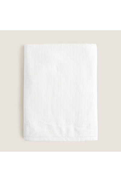 Chakra Lucıa Bamboo Bath Towel 85X150 cm White
