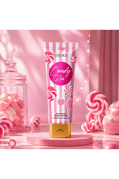 veri you Candy Glow Moisturizing Body Lotion 250 ml – Sweet Fragrance and Vel...