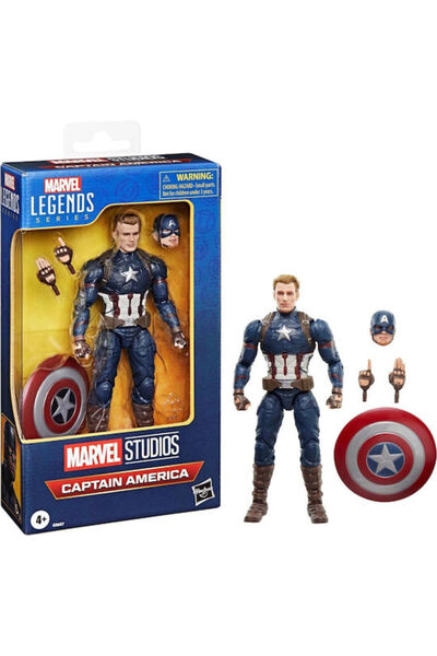 Hasbro Games Φιγούρα Δράσης Κάπτεν Αμέρικα Marvel Legends Κάπτεν Αμέρικα 15 εκ.