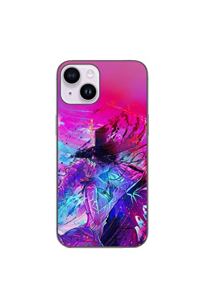 OEM Husa compatibila cu Apple iPhone 15 Silicon Model KPop Demon Hunters Rumi...