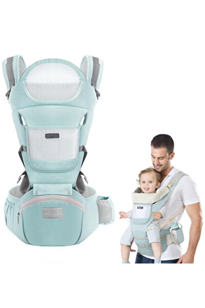 TAPIT 6 in 1 Baby Carrier Hip Seat Multifunctional Baby Strap Waist Carrier f...