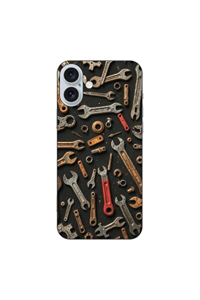 OEM Husa compatibila cu Apple iPhone 16 Plus Silicon Gel Tpu Model Mechanic T...