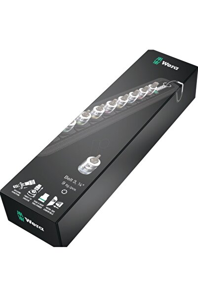wera Inox, Capete TORX, TX40 / 28 mm, Prindere de 1/4