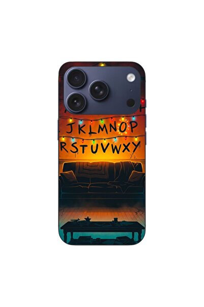 OEM Husa compatibila cu Apple iPhone 17 Pro Silicon Gel Tpu Model Stranger Th...