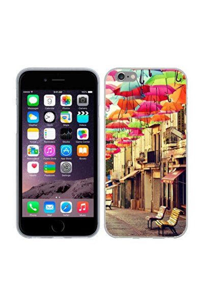 OEM Θήκη συμβατή με Apple iPhone 6, iPhone 6S, από σιλικόνη gel TPU, με σχέδι...