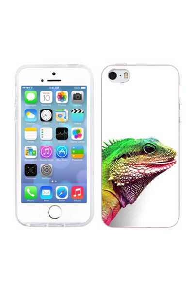OEM Husa compatibila cu Apple iPhone 5S, iPhone 5 Silicon Gel Tpu Model Soparla