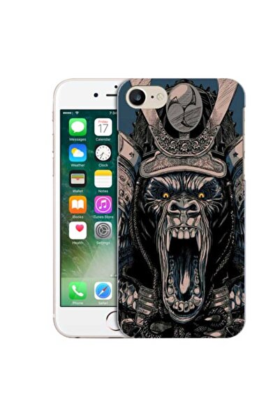 OEM Husa compatibila cu Apple iPhone 7 Silicon Gel Tpu Model Samurai Gorilla