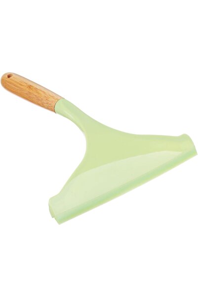 HOMEPRO Bamboo Window Squeegee Wooden Design Streak-Free Surfaces Pliable Pla...