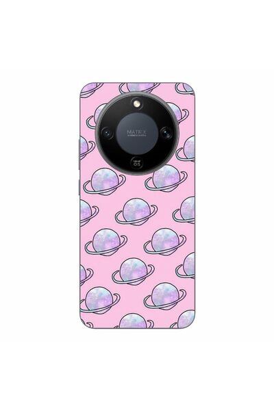 OEM Husa compatibila cu Honor Magic8 Lite Silicon Gel Tpu Model Saturn Dreams