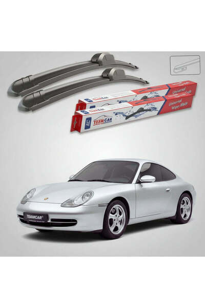 TEAMCAR Lamele ștergătoare Porsche 911 996 1997-2005 |   Set frontal plat – T...