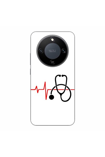 OEM Husa compatibila cu Honor Magic8 Lite Silicon Gel Tpu Model Puls Doctor
