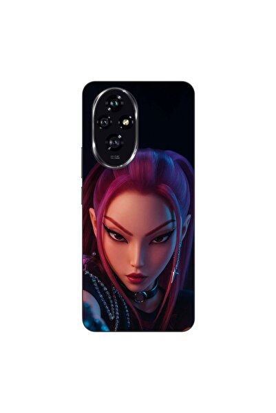 OEM Husa compatibila cu Honor 200 Silicon Gel Tpu Model KPop Demon Hunters Be...