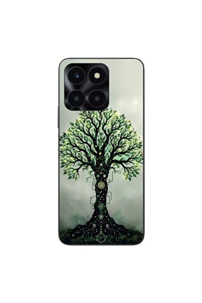 OEM Θήκη συμβατή με Honor X6a Σιλικόνης Gel TPU Μοντέλο Μυστικό Δέντρο
