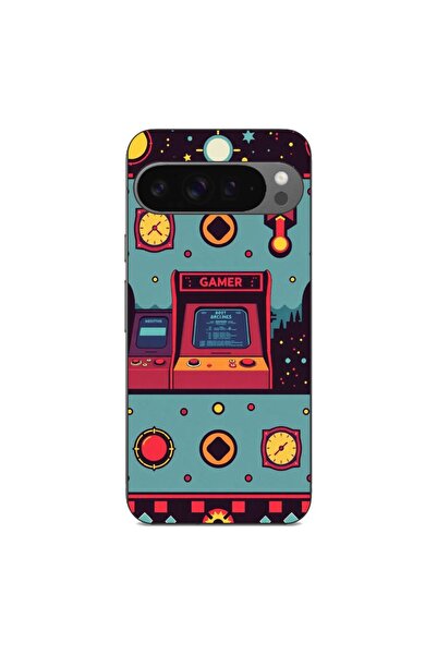 OEM Husa compatibila cu Google Pixel 9 Pro XL Silicon Gel Tpu Model Gamer Arc...