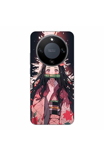 OEM Husa compatibila cu Honor Magic8 Lite Silicon Gel Tpu Model Demon Slayer ...